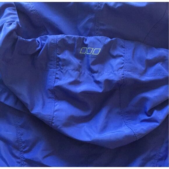 Lorna Jane Activewear high neck sports vest size medium colbalt blue yellow exce - Picture 4 of 9